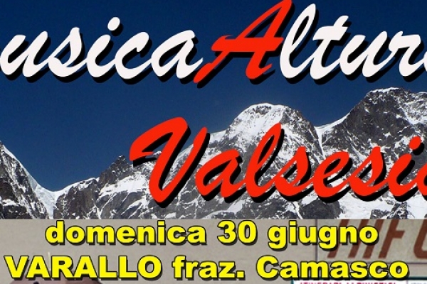Musica Altura Valsesia - 30 giugno a Camasco