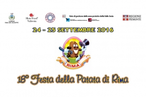 18^ Festa della Patata a Rima - 24 e 25 settembre 2016