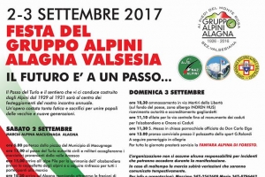 Festa del Gruppo Alpini di Alagna Valsesia - 2 e 3 settembre 2017